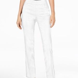 JM Collection Petite Tummy Control Pull on pants